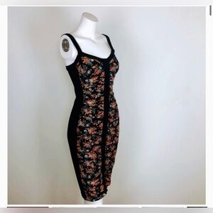 𝅺bailey 44 Fitted floral dress